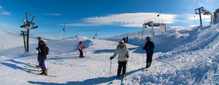 Skiing